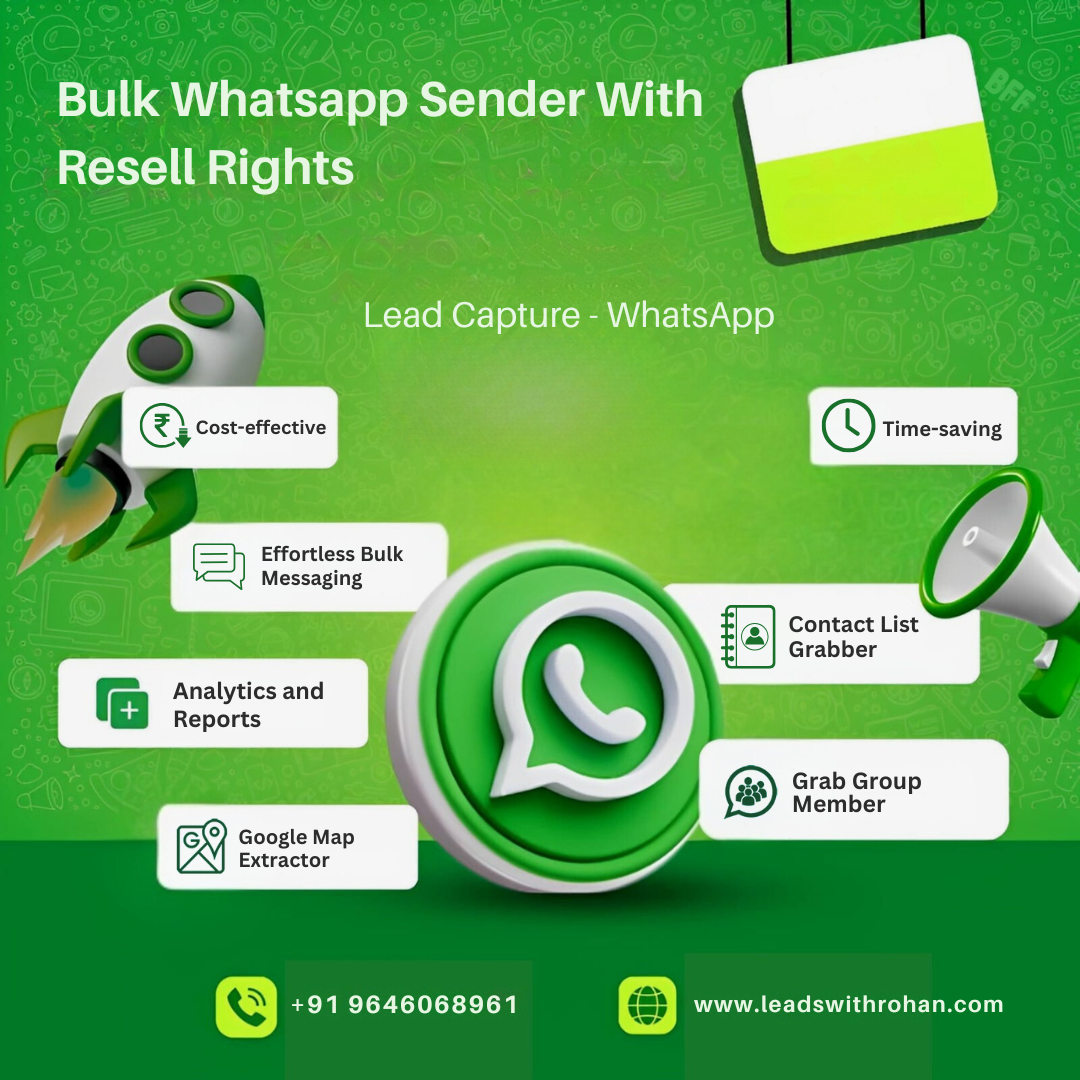 WhatsApp Marketing Software For Resell